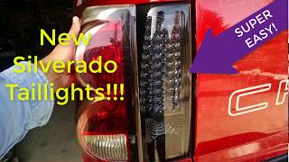 How to Remove and Install Chevy Silverado Tail Lights [upl. by Siegfried]