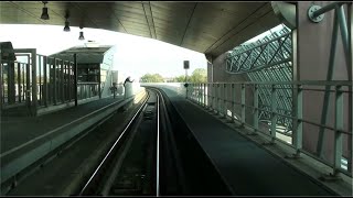 Cab ride metro Rotterdam Schiedam CentrumRotterdam Nesselande 13 [upl. by Aila]