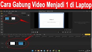 Cara Menggabungkan Video Menjadi Satu di Laptop [upl. by Margaretha901]