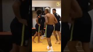 Neymar and Samba team before losing by eight goals 🇧🇷😂⚽ 81 fooballshorts shorts neymar [upl. by Idahs]