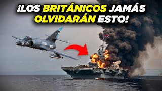 Los ATAQUES AÉREOS más brutales de Argentina en Malvinas [upl. by Aiuqat]