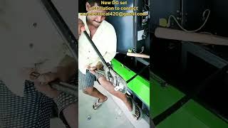 Diesel Generator installation dgset dieselengine shortvideo shortfeed shorts [upl. by Enaed91]