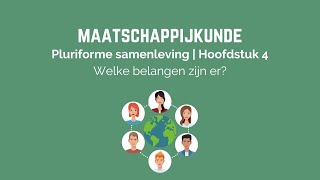 Maatschappijkunde  Pluriforme samenleving  Hoofdstuk 4 [upl. by Tana]