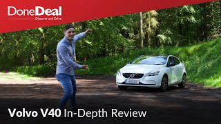 Volvo V40 Full Review  DoneDeal [upl. by Reynard]