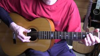 Lesson Fingerpicking Mance Lipscombs Charley James  TAB available [upl. by Amatruda851]