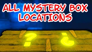 ALL MYSTERY BOX LOCATIONS IN DIE MASCHINE Call of Duty Black ops Cold War Zombies [upl. by Elletnuahc837]