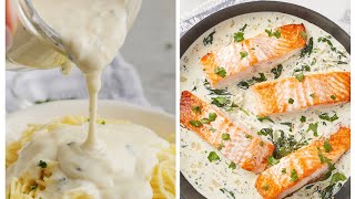 Creamy Butter Garlic Sauce Recipe  no Cheese [upl. by Nagah]