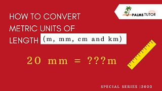 How to convert m mm cm and km basics for kids [upl. by Ahsitil250]