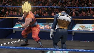 WWE 2K19 Goku vs Vegeta [upl. by Carman130]