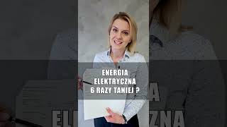 Energia Elektryczna 6 razy taniej 📉🔋fakturazaenergięrachunekzaprąd [upl. by Ainslie]