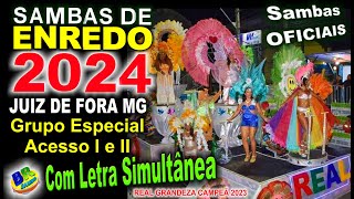 CD Samba de Enredo 2024 Juiz de Fora MG OFICIAL Grupo Especial e Acesso [upl. by Ahser683]