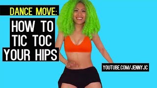 DANCE TUTORIAL How to TIC TOC YOUR HIPSTICKING DancehallSoca move HIGHLY REQUESTED Beginner [upl. by Puduns861]