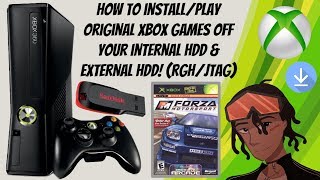 How To InstallPlay Original Xbox Games Off Your Internal HDD amp External HDD RGHJTAG Episode 4 🎮 [upl. by Willin]