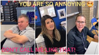 CALLING TEACHERS BY THEIR FIRST NAME  TIKTOK COMPILATION [upl. by Fusuy66]