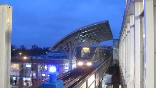 Skytrain Arrives at Broadway [upl. by Adeirf]