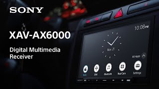 Sony XAVAX6000 Digital Multimedia Car Receiver Official Product Video UCAP1  Official Video [upl. by Huttan]