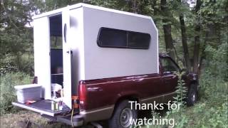 Truck camper build [upl. by Dalohcin]