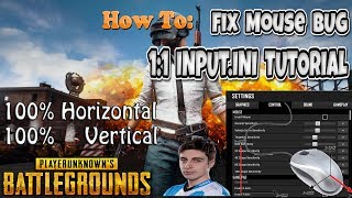 PUBG Guide 11 Mouse Sensitivity Fix  Shrouds Config [upl. by Yesnyl]