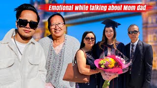 Chhewang becomes emotional while talking about Mom Miruna proud of her dad [upl. by Even521]