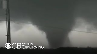 Deadly tornadoes rip through Missouri destroying homes and businesses [upl. by Anileh]