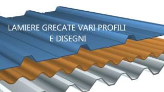 Vendita coperture tettoia cappottine lastre grecate lamiere su misura [upl. by Brigg]