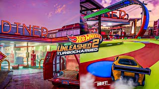 Hot Wheels Unleashed 2 Gameplay Elimination Gas Station track on Tropical Island PCGamePassPartner [upl. by Otrevire]