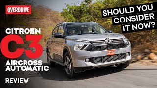 Citroen C3 Aircross Automatic review  Broader Appeal  odmag [upl. by Nahtan]