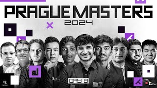 Prague Masters 2024  Round 8  Vidit Pragg Gukesh  Live Commentary [upl. by Hcardahs909]