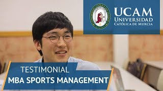 Master MBA Sports Management  UCAM University of Sports in Spain [upl. by Eggleston]