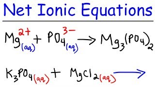 Precipitation Reactions amp Net Ionic Equations  Chemistry [upl. by Fedora79]