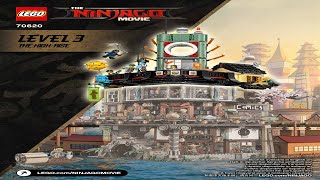 LEGO instructions  The LEGO Ninjago Movie  70620  NINJAGO City Book 3 [upl. by Chao899]