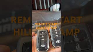 REMOTE START HILUX CHAMP 🚗🚗🚗 [upl. by Skolnik]