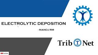 Electrolytic deposition [upl. by Niboc]