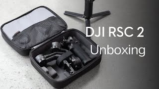 DJI RSC 2  Unboxing [upl. by Frodine709]