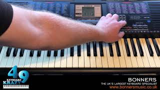 Yamaha PSR220 Keyboard  Tutorial [upl. by Nerw659]