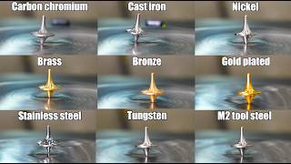 Which Metal Spinning Top Spins the LONGEST [upl. by Relyhcs]