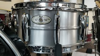 Pearl Sensitone Aluminum 14x65 Snare Drum [upl. by Genovera]