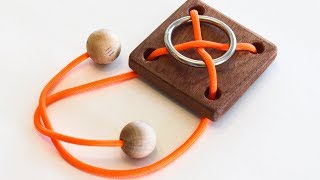 Rope Ring Puzzle Solution [upl. by Nixie728]