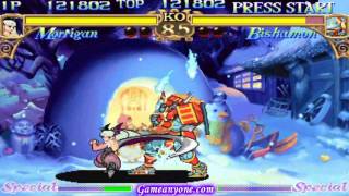 Darkstalkers 1  Morrigan Playthrough 14 [upl. by Ritz]