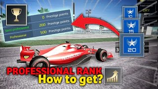 How to get PROFESSIONAL RANK in Fx Racer 🟡Easy Tricks amp Tips🟡 [upl. by Blanch]