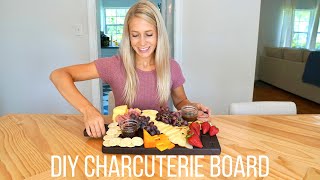 DIY Charcuterie Board  Home With Stefani [upl. by Vinaya625]