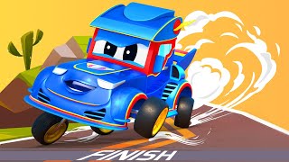 Super Truck  The Best of RACING CAR cartoons  Car City  Truck Cartoons for kids [upl. by Delcine663]