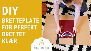 DIY Bretteplate  Perfekt brettet topper gensere og skjorter [upl. by Aihsitan36]