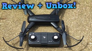 SNAPTAIN SP500 Foldable Drone  Review  Unbox [upl. by Yelyak]