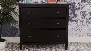 How To Build The IKEA Hemnes Dresser  House Beautiful [upl. by Trant582]