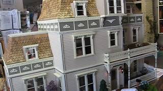 Large Victorian Dollhouse Tour the Goffstown [upl. by Rotow788]