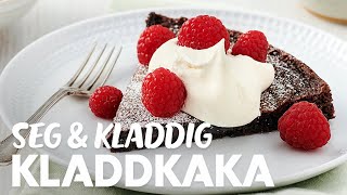 Seg och kladdig kladdkaka [upl. by Allerie]