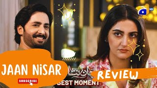 Jaan Nisar Last Episode Review and Alternative Dramas [upl. by Alioz]