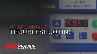 VFD Ground Fault Troubleshooting [upl. by Bronson]