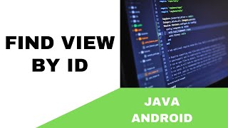 ANDROID  FINDVIEW BY ID TUTORIAL IN JAVA [upl. by Mutz]